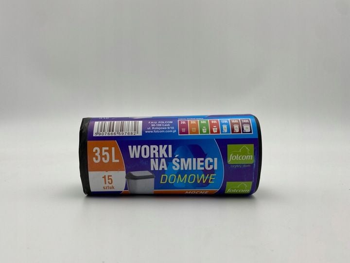 WORKI NA ŚMIECI DOMOWE 35L zdjęcie 1