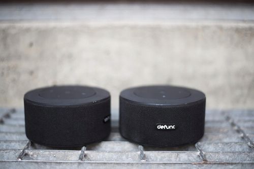 Zestaw 2 głośników stereo DEFUNC DUO Mobile, Czarne Bezprzewodowe Bluetooth na Arena.pl