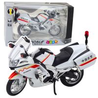 DLA NAJMŁODSZYCH METALOWY MOTOCYKL  ŚWIATŁA DŹWIĘKI
