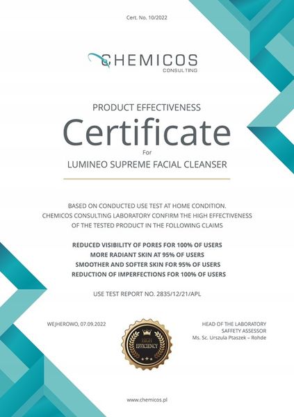 LUMINEO naturalna pianka żel oczyszczający do szczoteczki każda cera 100 ml zdjęcie 9