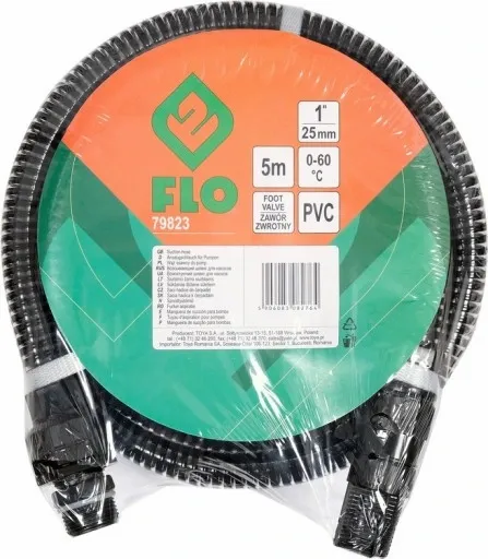 WĄŻ SSĄCY DO POMP I HYDROFORÓW 5m Z ZAWOREM 1 CAL zdjęcie 5