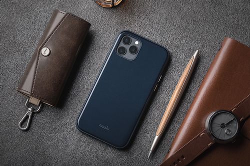 Etui do iPhone 12 Mini (system SnapTo) (Midnight Blue) na Arena.pl