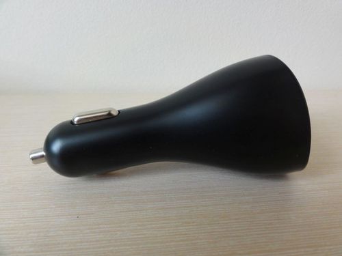 Ładowarka samochodowa + słuchawka bluetooth Devia Vortex Kolor - Biały na Arena.pl