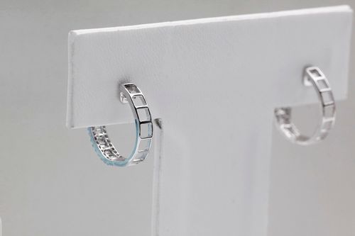 Złote kolczyki KBD4759 - Diament na Arena.pl