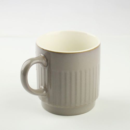 CERAMICZNY KUBEK NA KAWĘ HERBATĘ COFFE LATE ZDOBIONY 440 ML NA PREZENT na Arena.pl