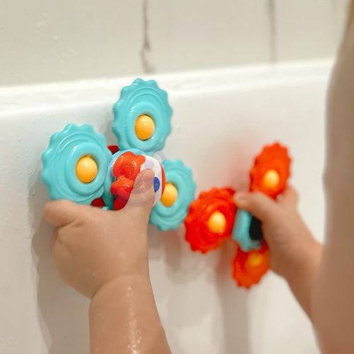 WOOPIE BABY Gryzak Spinner Wirujący z Przyssawką Zestaw 3 szt na Arena.pl