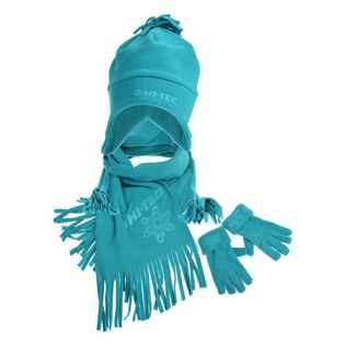 Zestaw polarowy czapka + szalik + rękawiczki Lady Bonny Set Hi-Tec niebieski