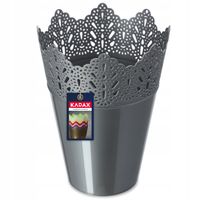 DONICZKA DONICA NA KWIATY OSŁONKA 16,5CM KOLORY