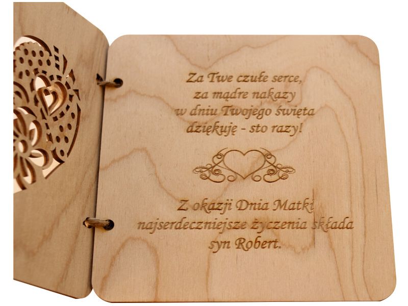 Kartka na dzień matki PREZENT dla mamy Upominek dla mamy zdjęcie 2