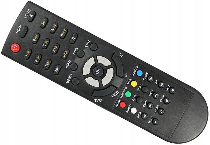 Pilot Opticum E-RCU 015 Dekodera Globo Skymaster RCU 015 +baterie GP 5szt zdjęcie 6