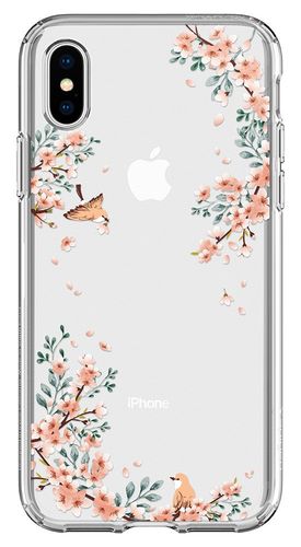 SPIGEN LIQUID CRYSTAL Apple iPhone X - BLOSSOM NATURE na Arena.pl
