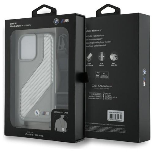 Etui BMW do iPhone 16  6.1"", Szary na Arena.pl