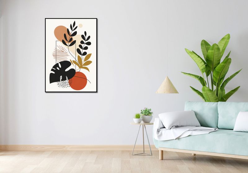 Plakat 70x100cm Zawisły Liść zdjęcie 4