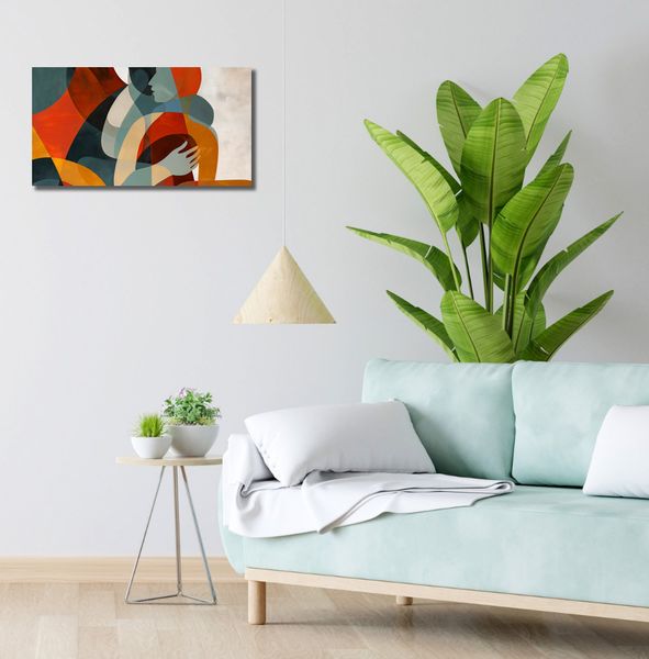 Obraz 60x30cm Objęcia zdjęcie 2