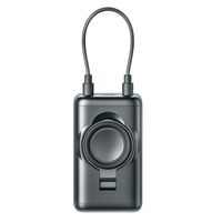 Powerbank do smartwatchy 5000mAh USB-C Lightning - czarny