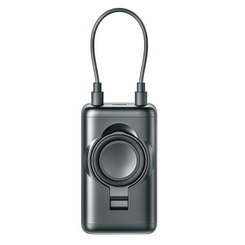 Powerbank do smartwatchy 5000mAh USB-C Lightning - czarny na Arena.pl