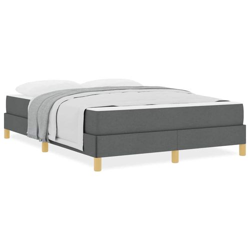 Łóżko sprężynowe Ciemnoszary i brązowy 140 x 200 cm na Arena.pl