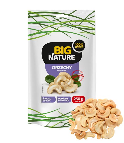 Orzechy nerkowca Połówki 250g zdjęcie 1