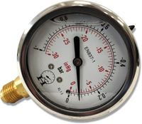 WAKUOMETR PRÓŻNIOMIERZ PODCIŚNIENIA -1 do 0 BAR