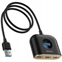 2 x Hub BASEUS Square CAHUB-AY01 4 porty USB Micro USB
