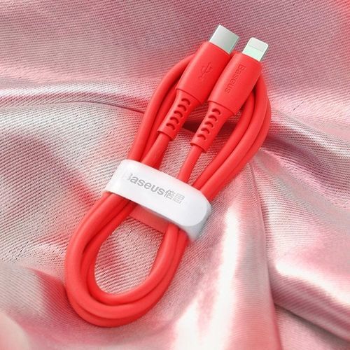 Kabel Usb-C Do Lightning Baseus Colourful, Pd, 18W, 1.2M (Czerwony) na Arena.pl