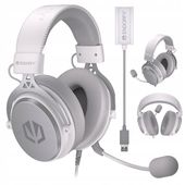 Słuchawki nauszne Endorfy Viro Plus USB Onyx White