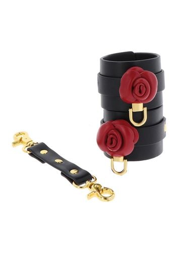 wild roses ankle cuffs black na Arena.pl