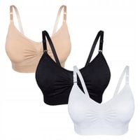 Biustonosz Stanik Ciążowy do Karmienia Bezszwowy Szeroka Rozmiarówka