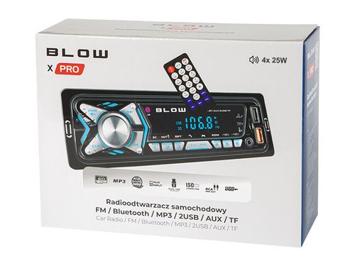 Radio Blow X-PRO MP3/BT/USB/PILOT na Arena.pl