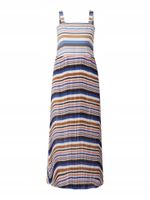 BOSS Orange Długa sukienka z plisami