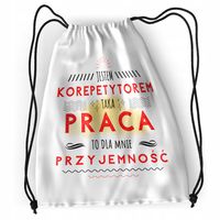 Plecak Dla Korepetytora Sportowy Szkolny Worek Z Nadrukiem Ze Zdjęciem