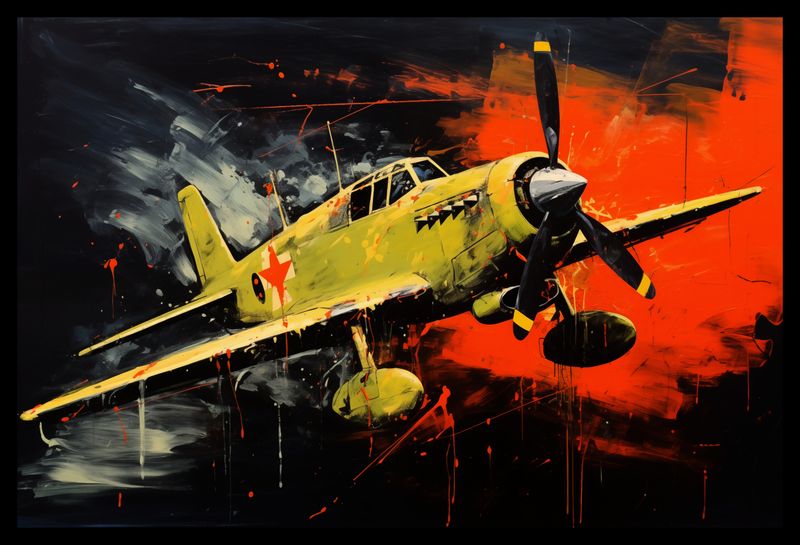 Plakat 45x30cm Barwny Przelot zdjęcie 2