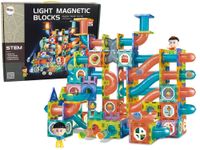 DLA DZIECI MAGICZNA ZJEŻDŻALNIA KLOCKÓW MAGNETYCZNYCH