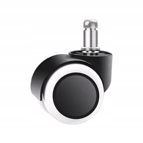 KÓŁKA DO FOTELA OBROTOWEGO 5X KRZESŁA NIE RYSUJĄ PODŁOGI BEZ RYS BIAŁE na Arena.pl