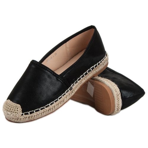 Czarne Klasyczne Espadryle r.38 na Arena.pl