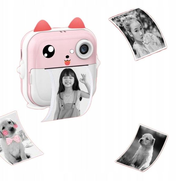 DRUKUŚ PRO MINI DRUKARKA TERMICZNA APARAT NATYCHMIASTOWY + 10 ROLEK GRATIS zdjęcie 3