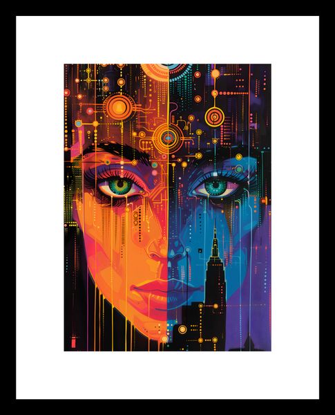 Plakat 13x18cm Cyfrowa Psyche zdjęcie 3