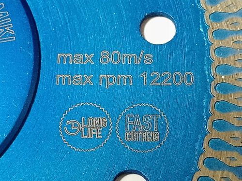 TARCZA DIAMENTOWA DO CIĘCIA GRESU PŁYTEK 125MM PRO na Arena.pl