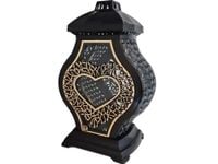 ZNICZ LAMPION NA GRÓB WAZA DUŻA RTN RAMA SERCE ZŁOTO