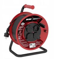 Przedłużacz bębnowy Acar M01903 40m czarny