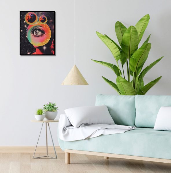 Plakat 40x50cm Oko w Kosmosie zdjęcie 4