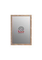 Lustro prostokątne z serii HIT Erama 40 x 60 cm w ramie sonoma jasna 1szt.