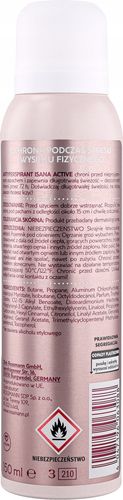 ISANA ACTIVE EXTRA DRYANTYPERSPIRANT W SPRAYU 72 H 150 ML na Arena.pl