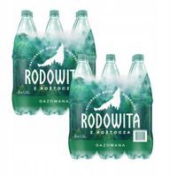Woda mineralna RODOWITA Roztocza gazowana 12x 1,5l