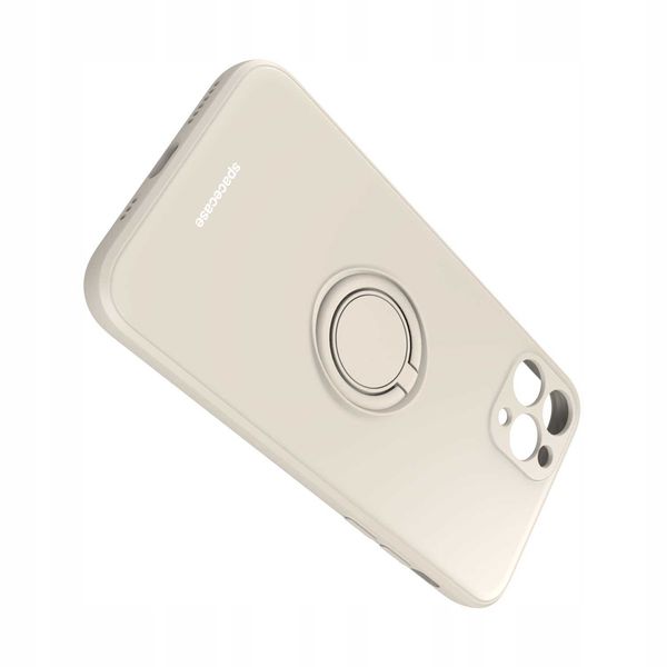 Spacecase Silicone Ring Iphone 11 Pro Max Bone zdjęcie 6