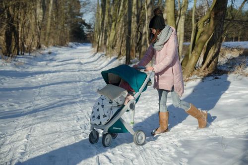 Wózek Greentom Classic white - mint na Arena.pl