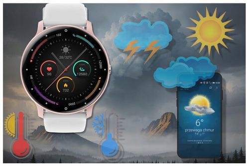 SMARTWATCH DAMSKI ZEGAREK GRAVITY ROZMOWY POLSKIE MENU +PASEK GRATIS GRAWER na Arena.pl