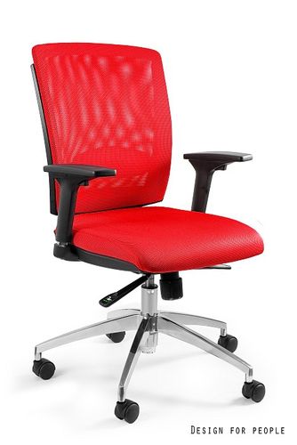 FOTEL OBROTOWY MODEL MULTI KOLOR CZERWONY na Arena.pl