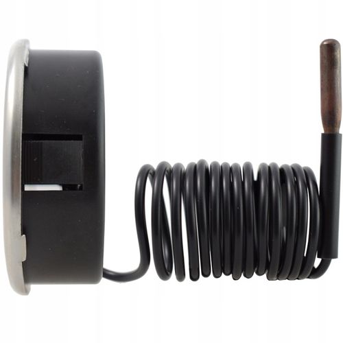 TERMOMETR TARCZOWY z kapilarą okrągły sonda 0-120 na Arena.pl