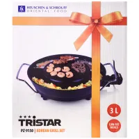 Grill elektryczny do koreańskiego BBQ z funkcją hot pot 3L, średnica 36 cm - Tristar